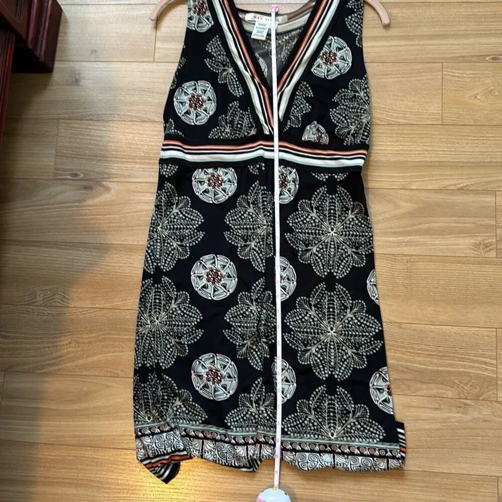 Max studio dress size medium Geometrical floral pattern - Picture 5 of 5